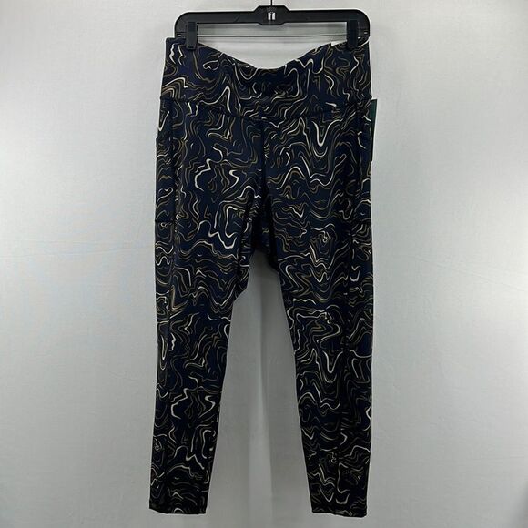 ID Ideology Plus Size Marble Movement 7/8 Leggings- Various Sizes- NWT - Picture 1 of 5
